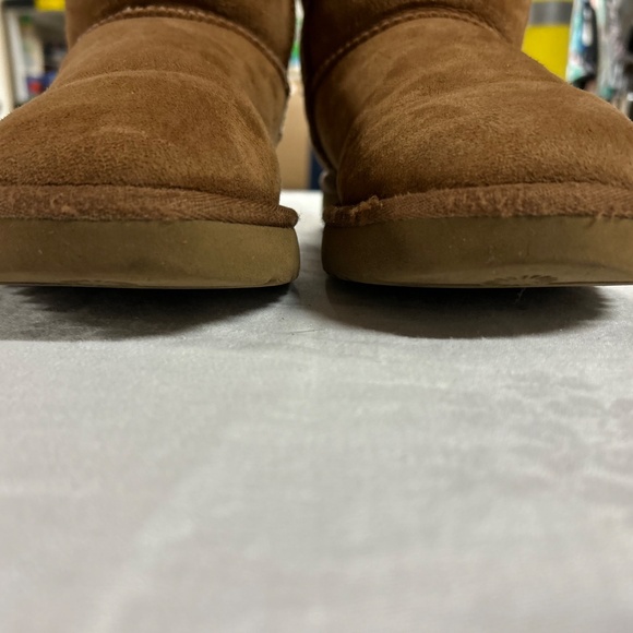 UGG UGGS Women's Boots 9 Classic Knee High Tall Winter Flats Brown Sheepskin. - Picture 11 of 12